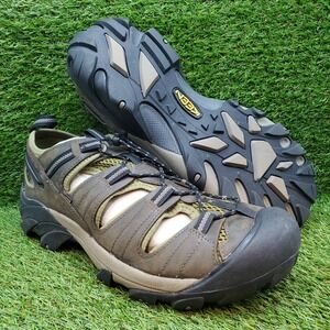 KEEN Arroyo II Hiking Sandal Closed Toe Water Shoe Canteen Black Men's SIZE 15